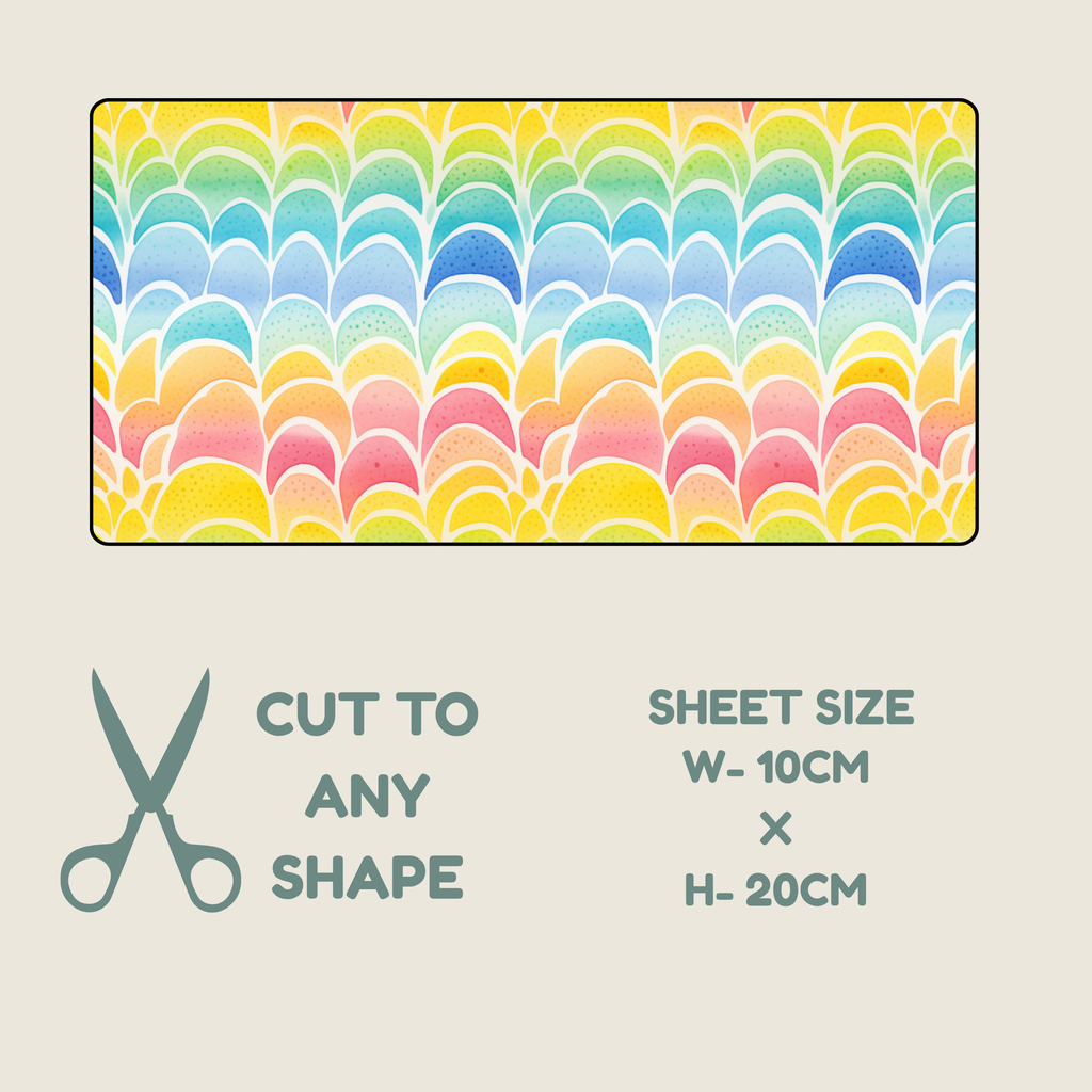 Rainbow Print Tubie Tape | Hypoallergenic