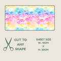 Rainbow Print Tubie Tape | Hypoallergenic