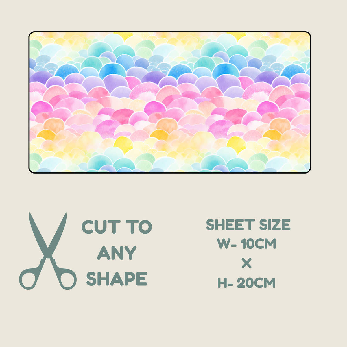 Rainbow Print Tubie Tape | Hypoallergenic