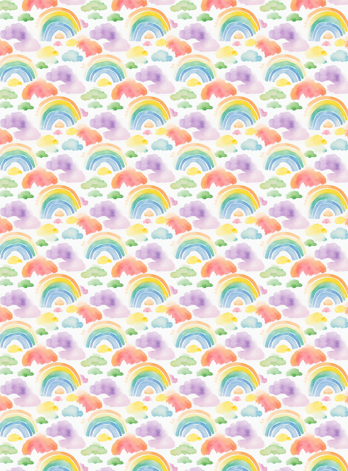 Rainbow Print Tubie Tape | Hypoallergenic