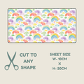 Rainbow Print Tubie Tape | Hypoallergenic