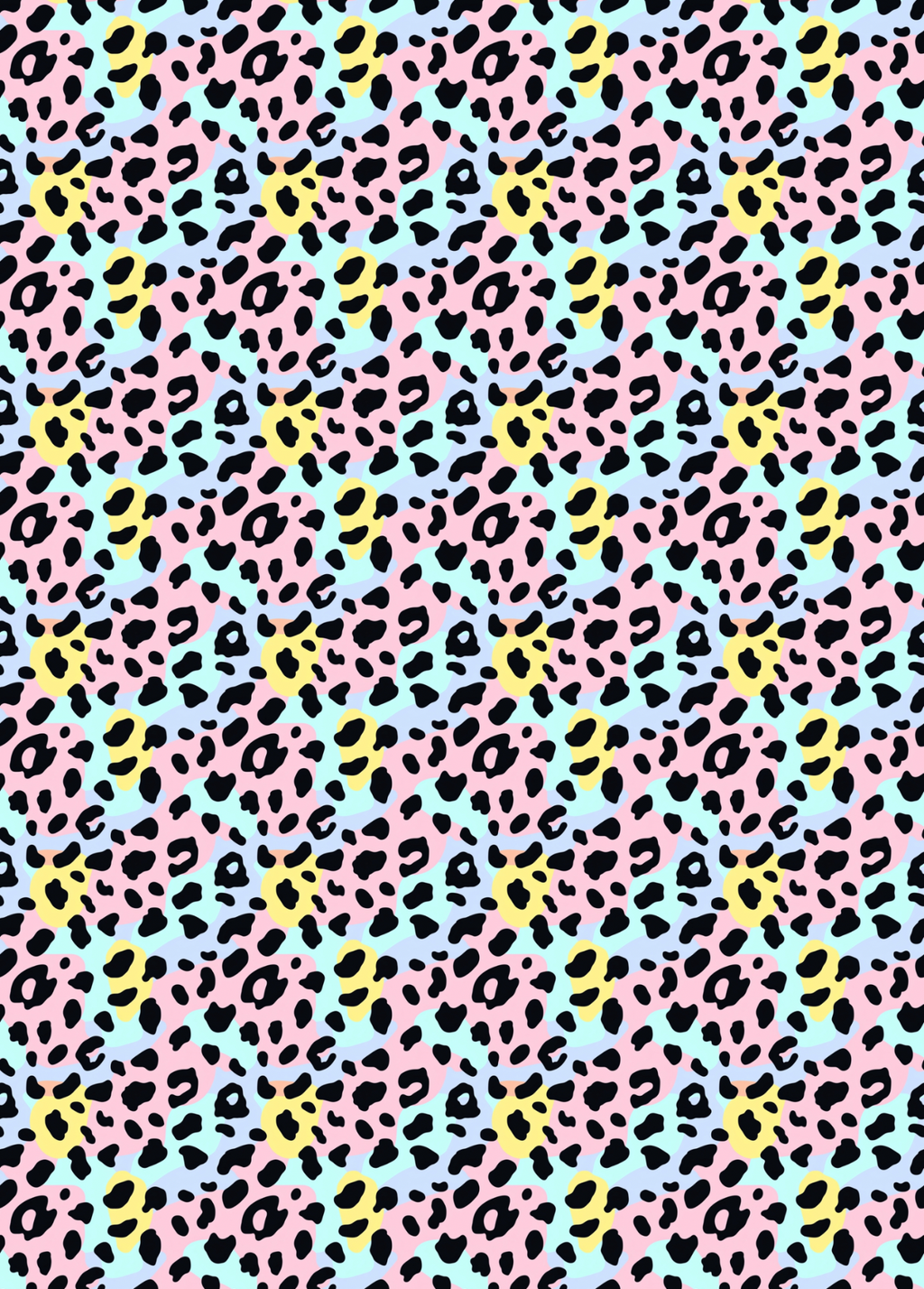 Pastel Animal Print Tubie Tape | Hypoallergenic