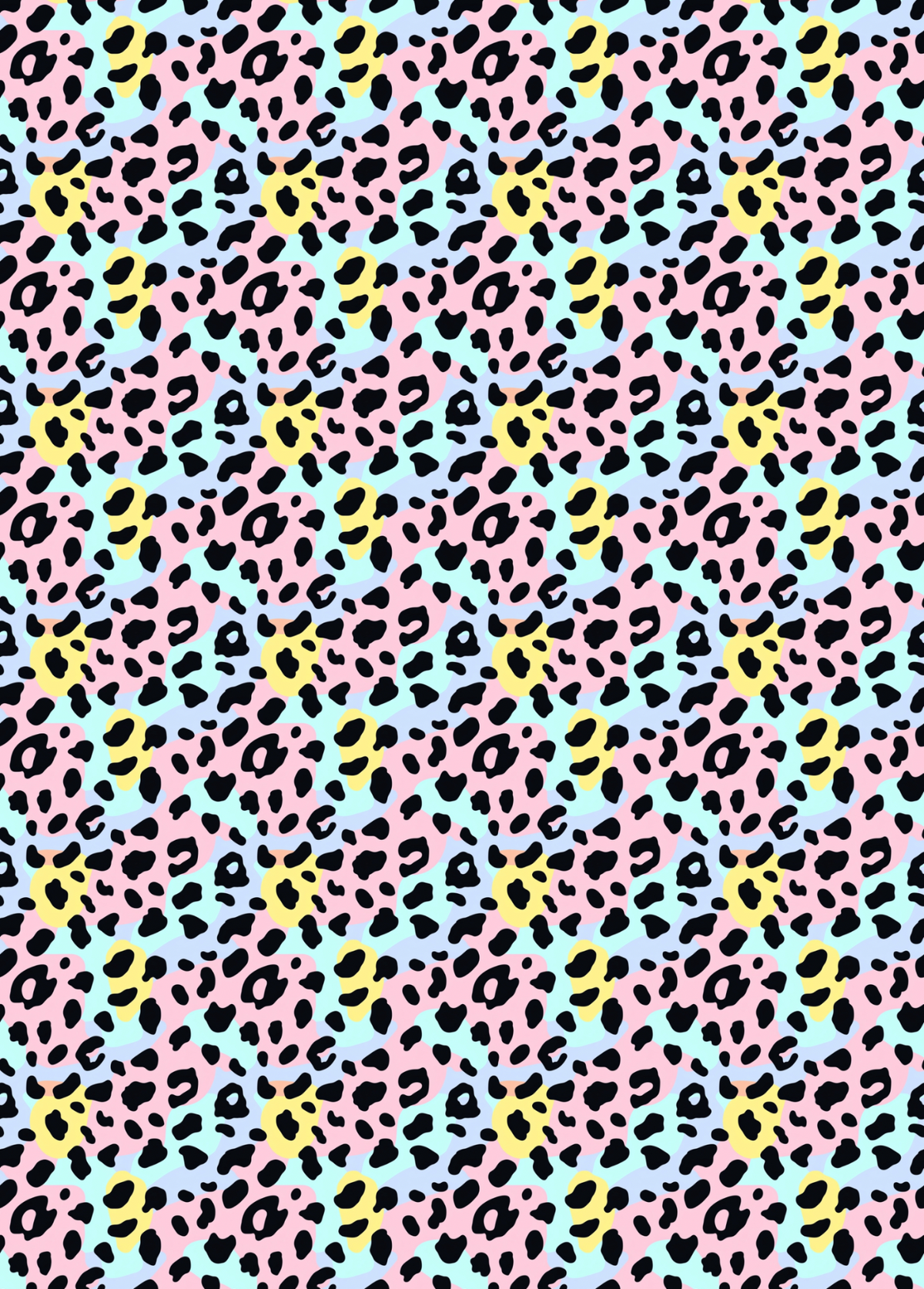Pastel Animal Print Tubie Tape | Hypoallergenic