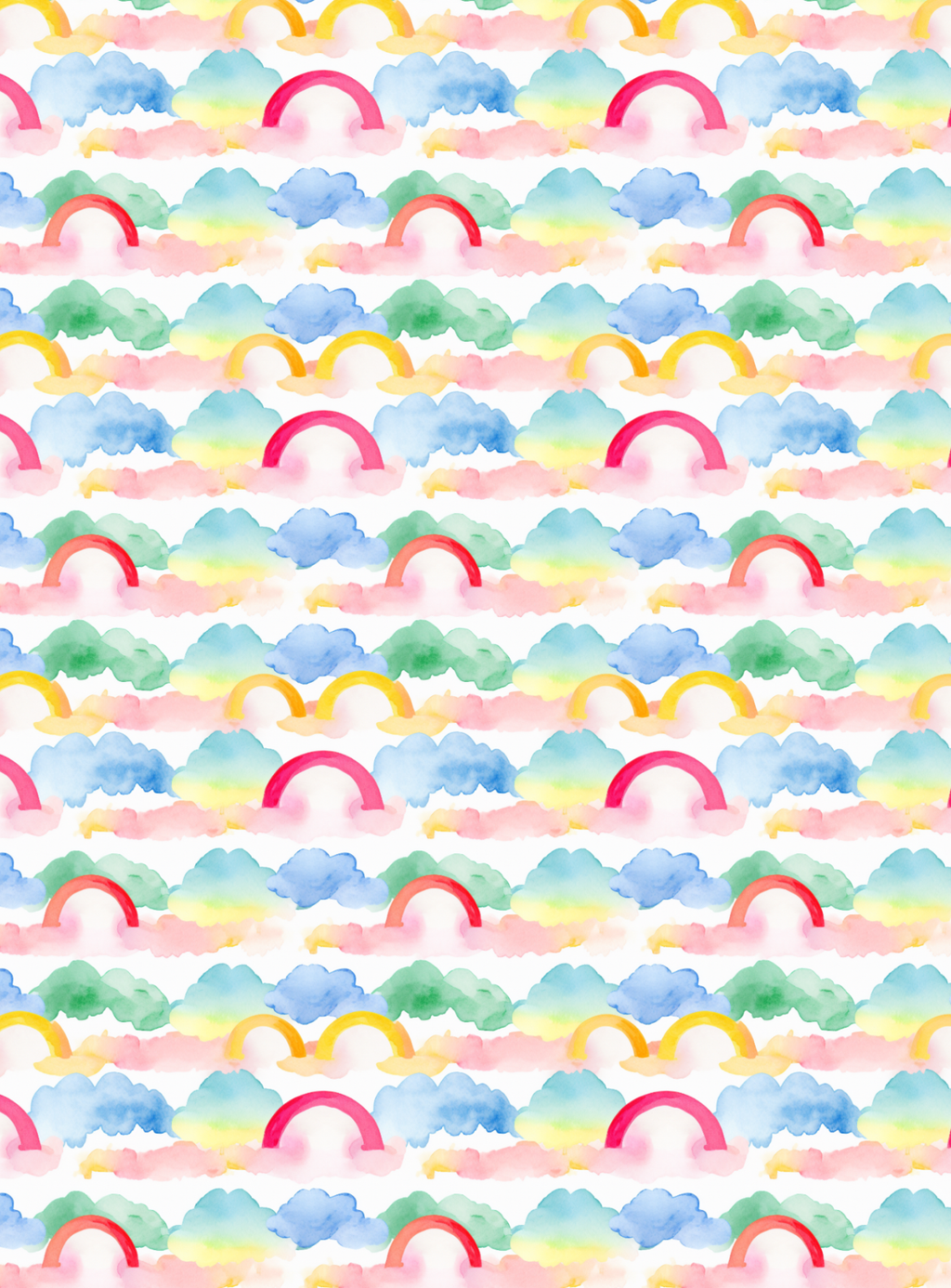 Rainbow Print Tubie Tape | Hypoallergenic