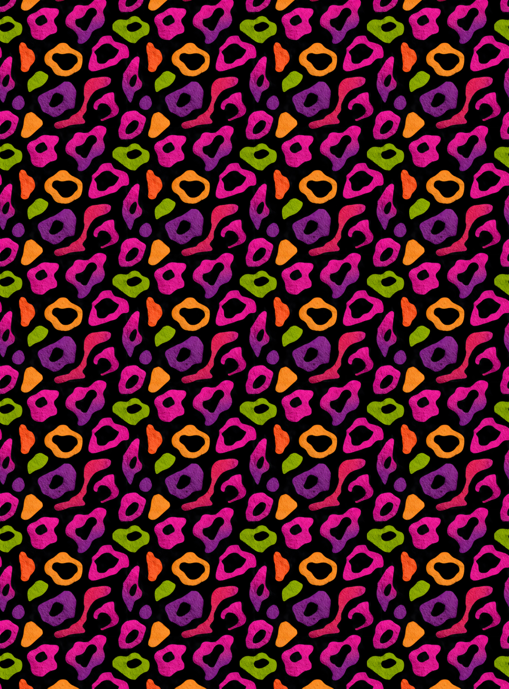 Neon Animal Print Tubie Tape | Hypoallergenic