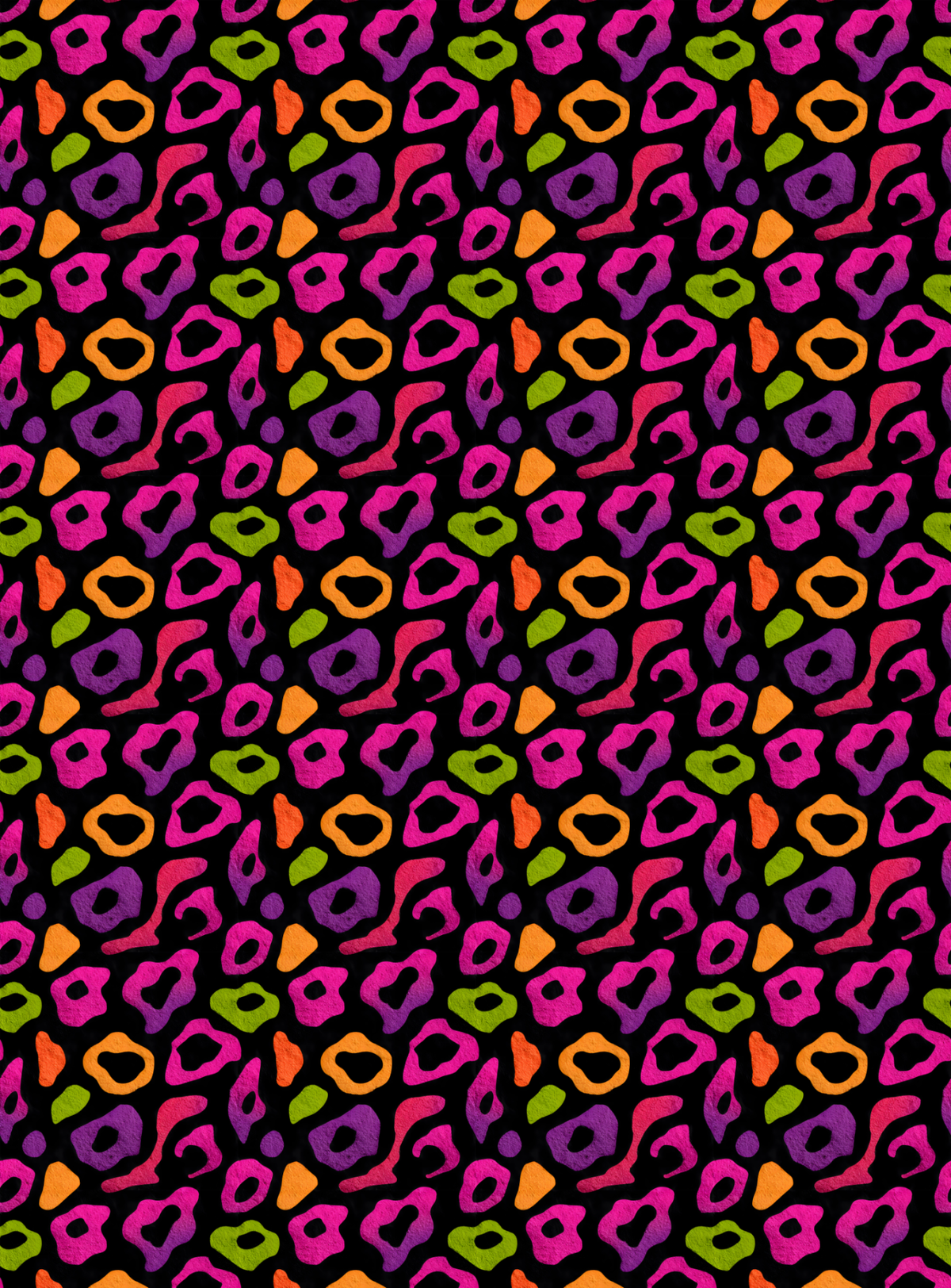 Neon Animal Print Tubie Tape | Hypoallergenic