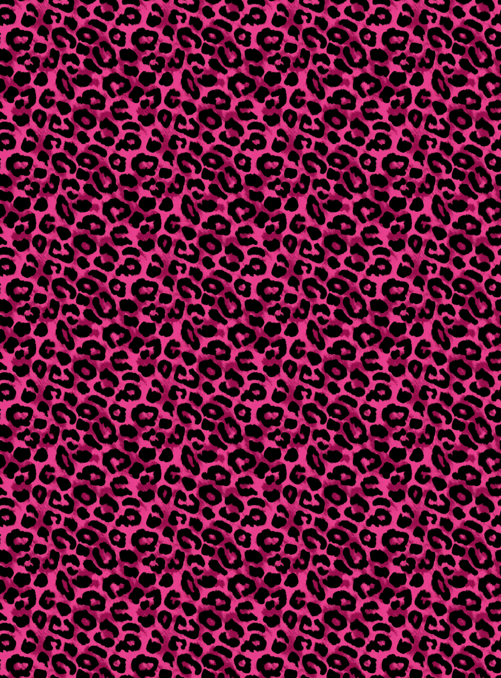 Hot Pink Animal Print Tubie Tape | Hypoallergenic