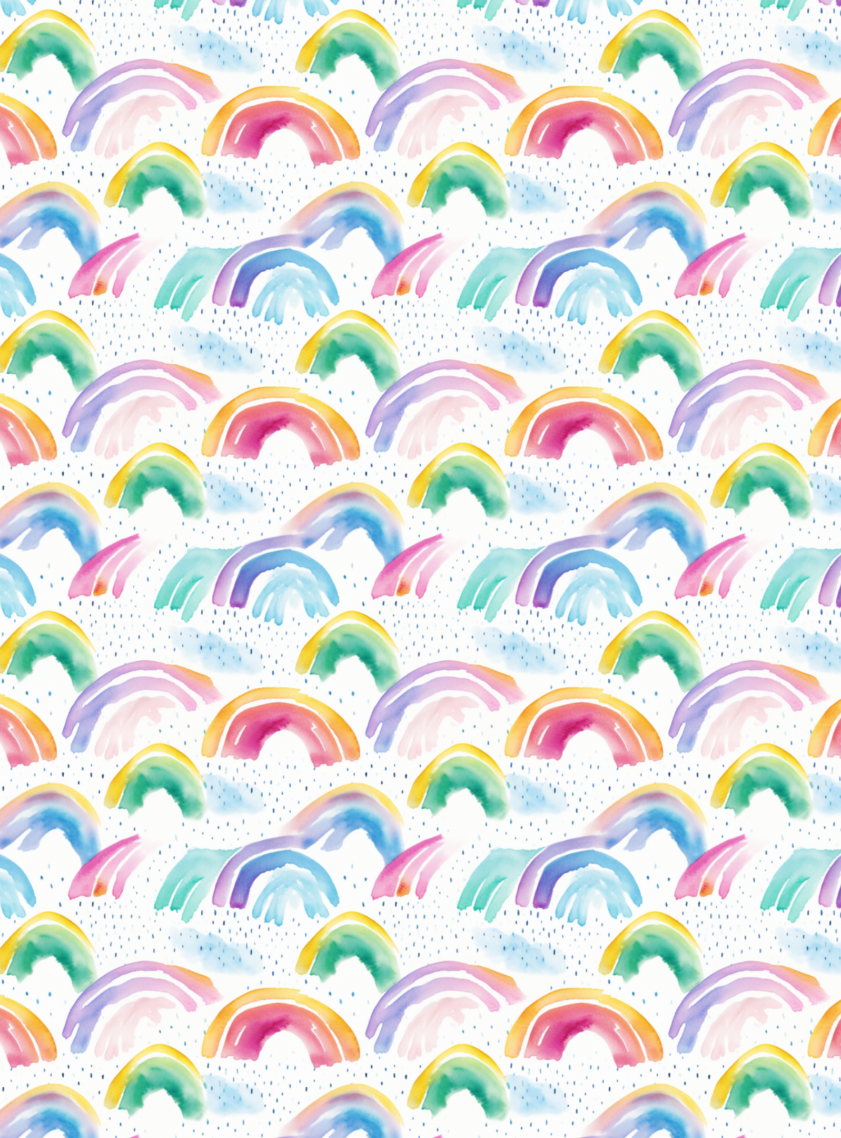 Rainbow Print Tubie Tape | Hypoallergenic