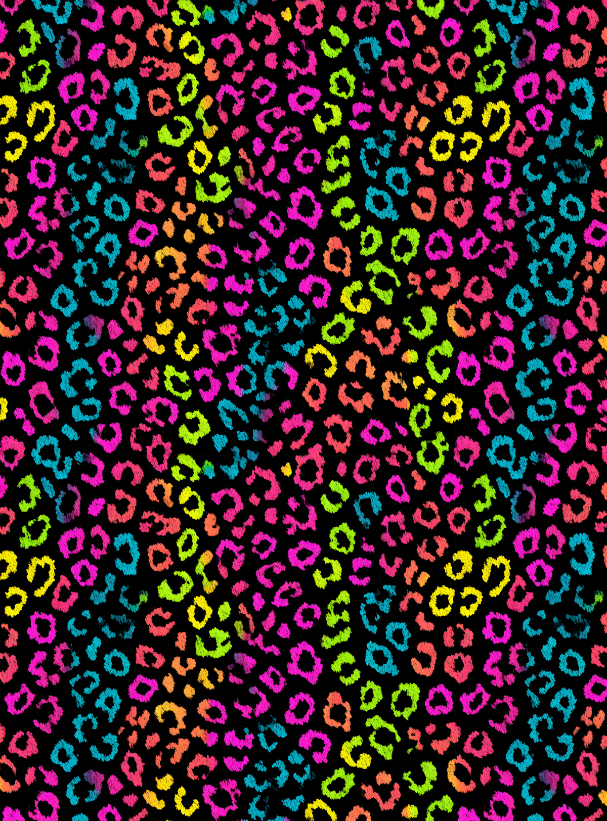 Neon Animal Print Tubie Tape | Hypoallergenic