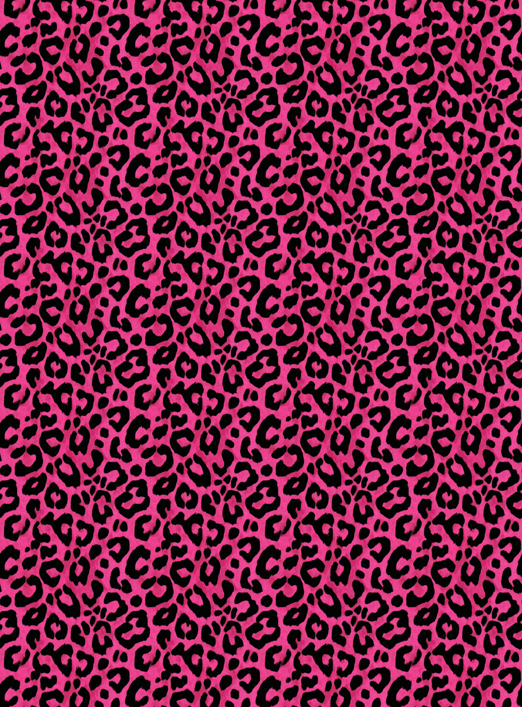 Hot Pink Animal Print Tubie Tape | Hypoallergenic