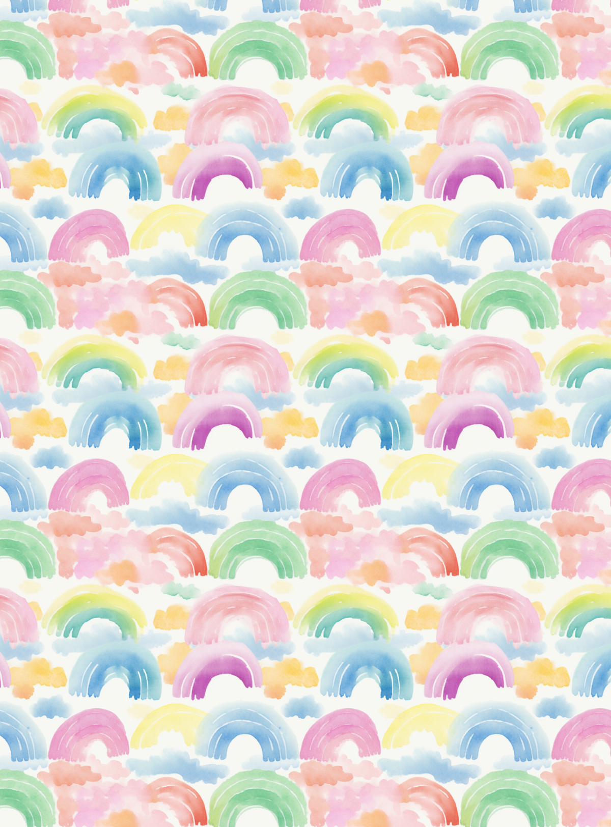 Rainbow Print Tubie Tape | Hypoallergenic