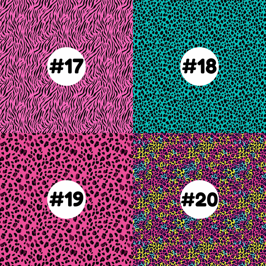 Hypoallergenic Tape-BRIGHT Animal Prints