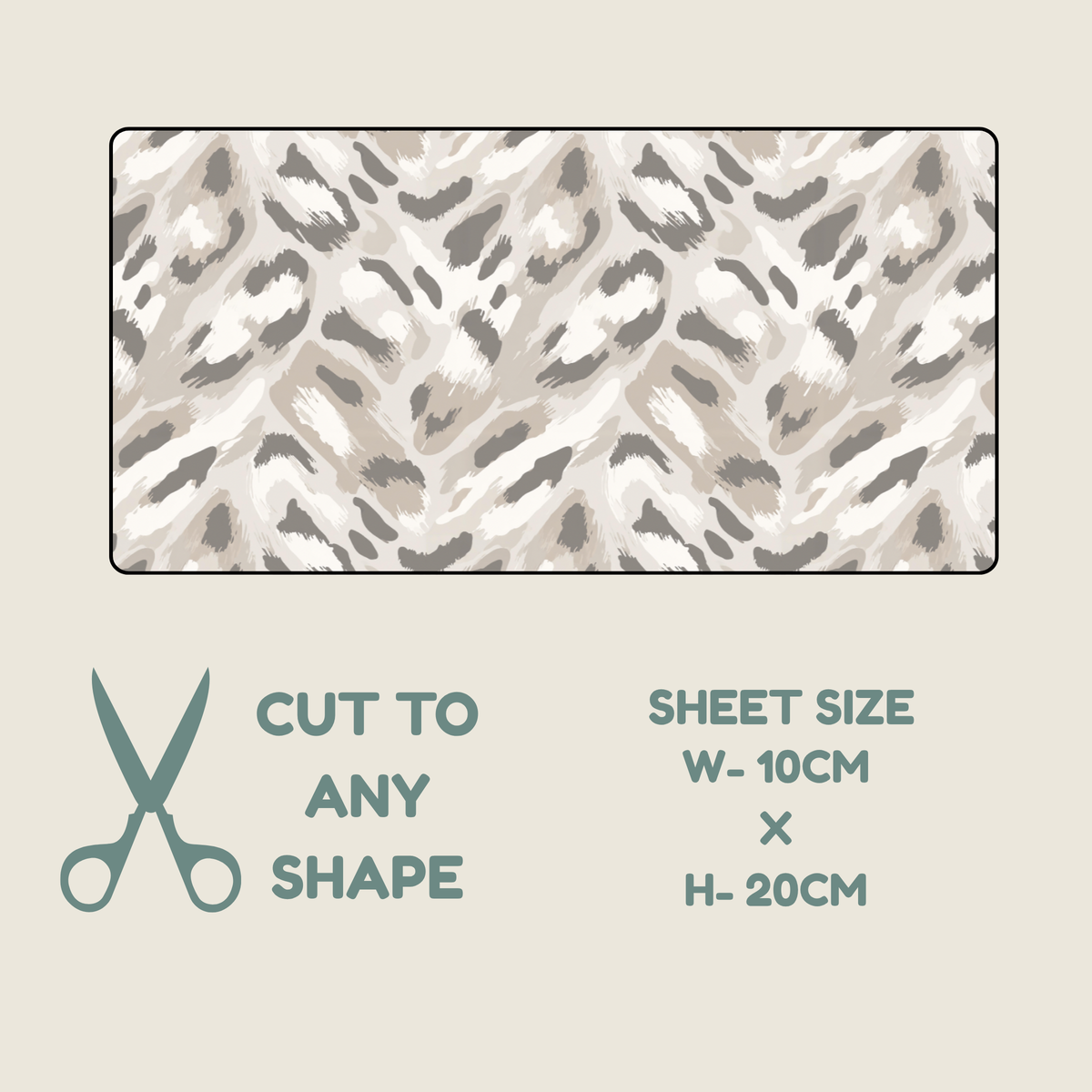 Animal Print Tubie Tape |  Hypoallergenic