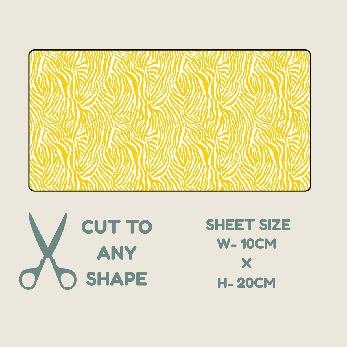Pastel Animal Print Tubie Tape | Hypoallergenic