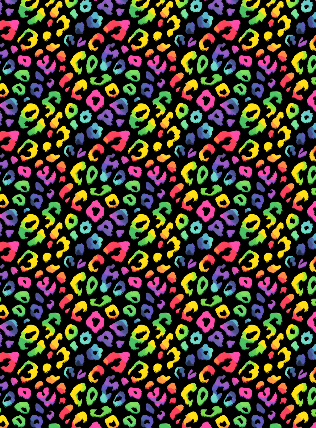 Neon Animal Print Tubie Tape | Hypoallergenic