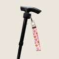 Cute Pumpkin - Faux Leather Wrist Strap For walking Sticks & Canes