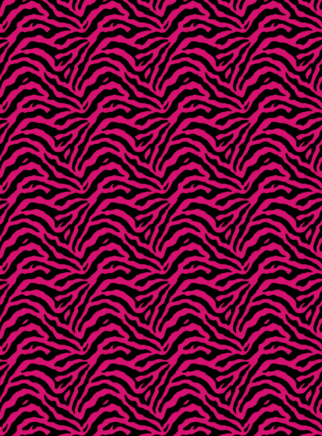 Hot Pink Animal Print Tubie Tape | Hypoallergenic