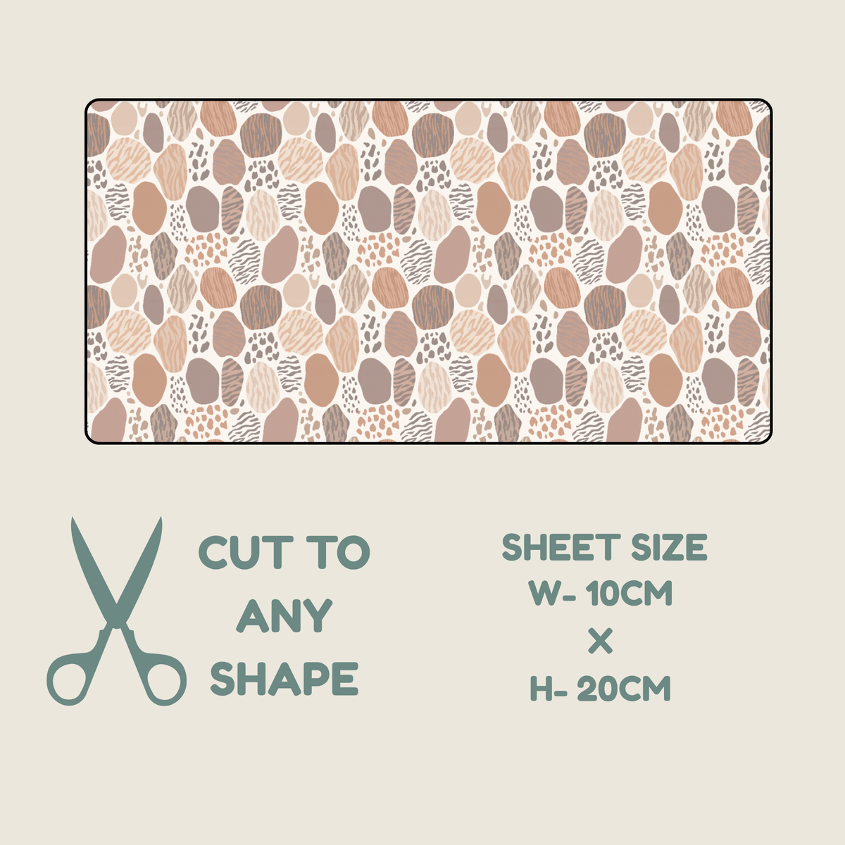 Animal Print Tubie Tape |  Hypoallergenic