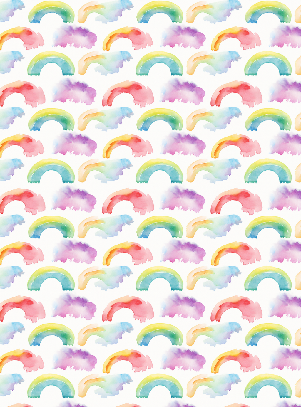 Rainbow Print Tubie Tape | Hypoallergenic