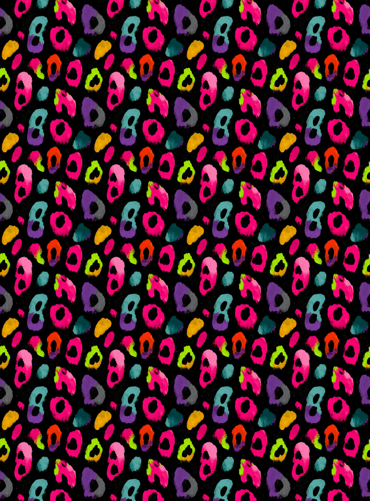Neon Animal Print Tubie Tape | Hypoallergenic