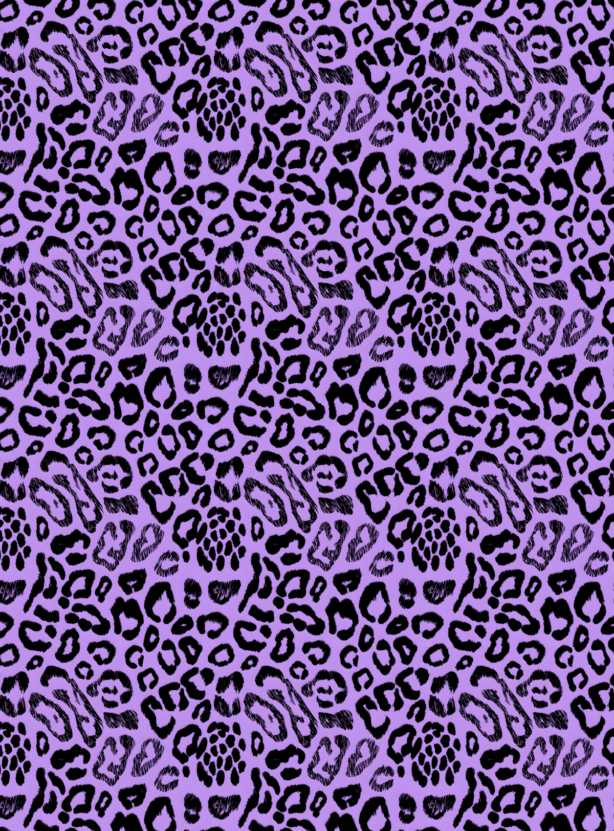 Purple Animal Print Tubie Tape | Hypoallergenic