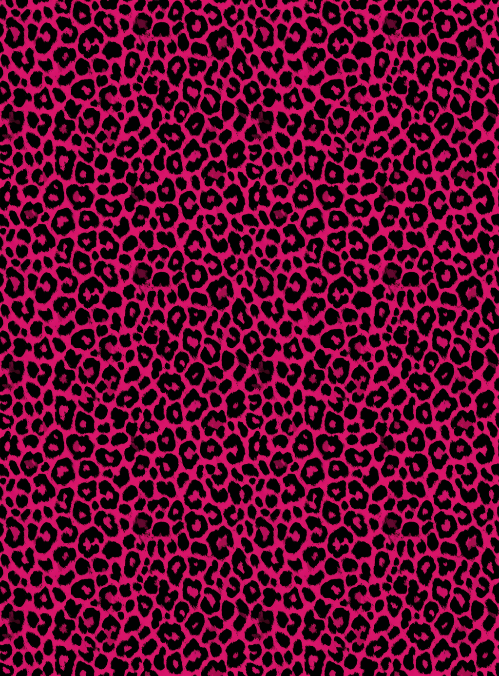 Hot Pink Animal Print Tubie Tape | Hypoallergenic