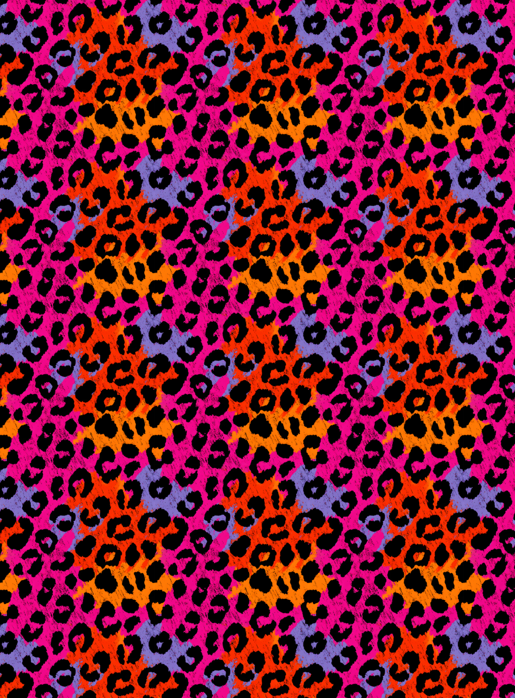 Neon Animal Print Tubie Tape | Hypoallergenic