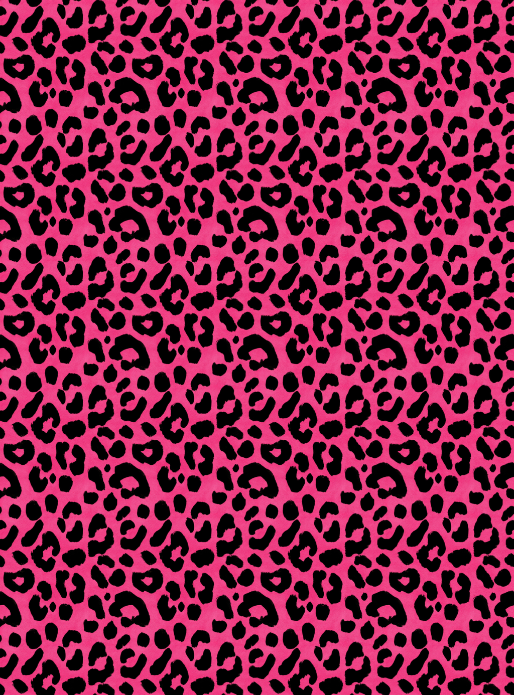 Hot Pink Animal Print Tubie Tape | Hypoallergenic