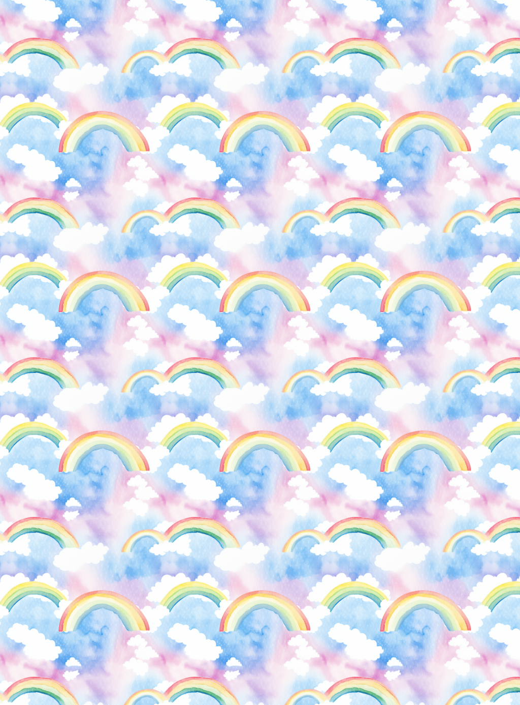 Rainbow Print Tubie Tape | Hypoallergenic