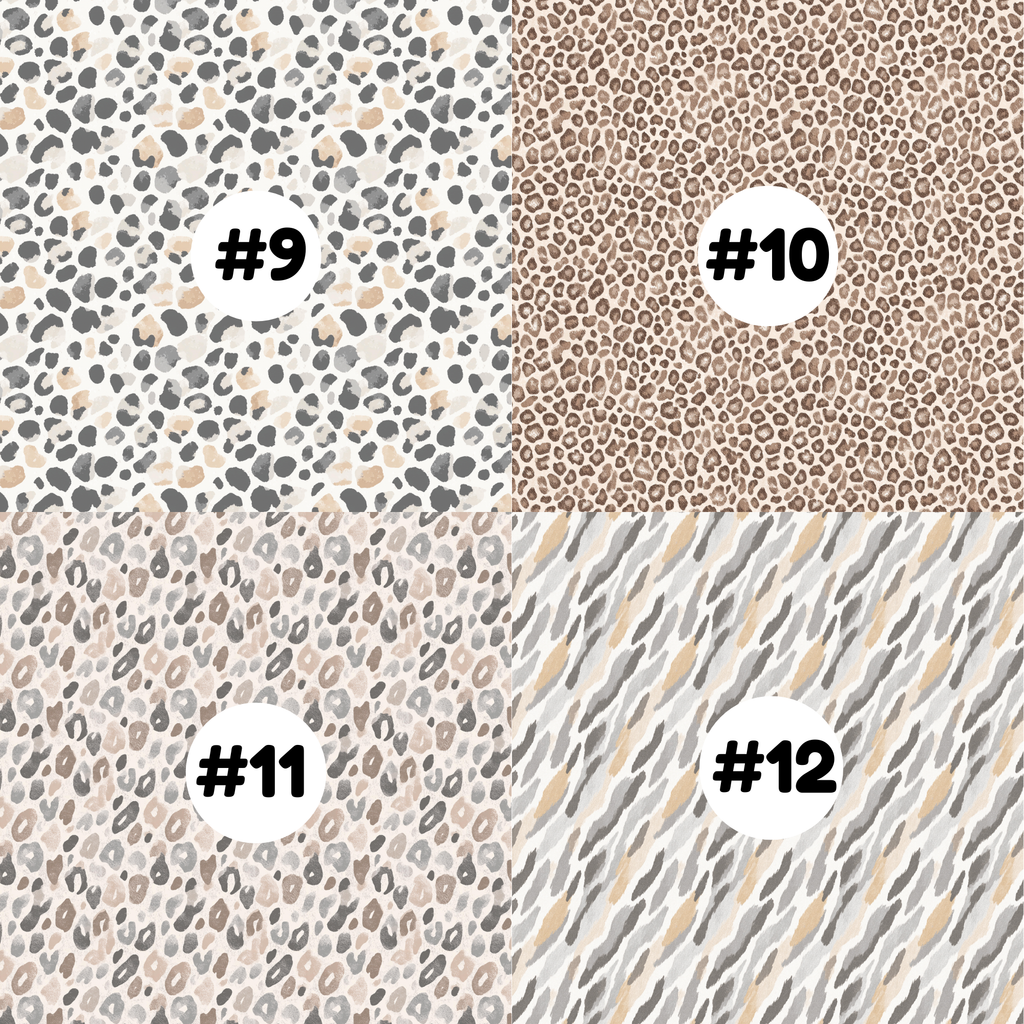 Hypoallergenic Tape-Neutral Animal Prints