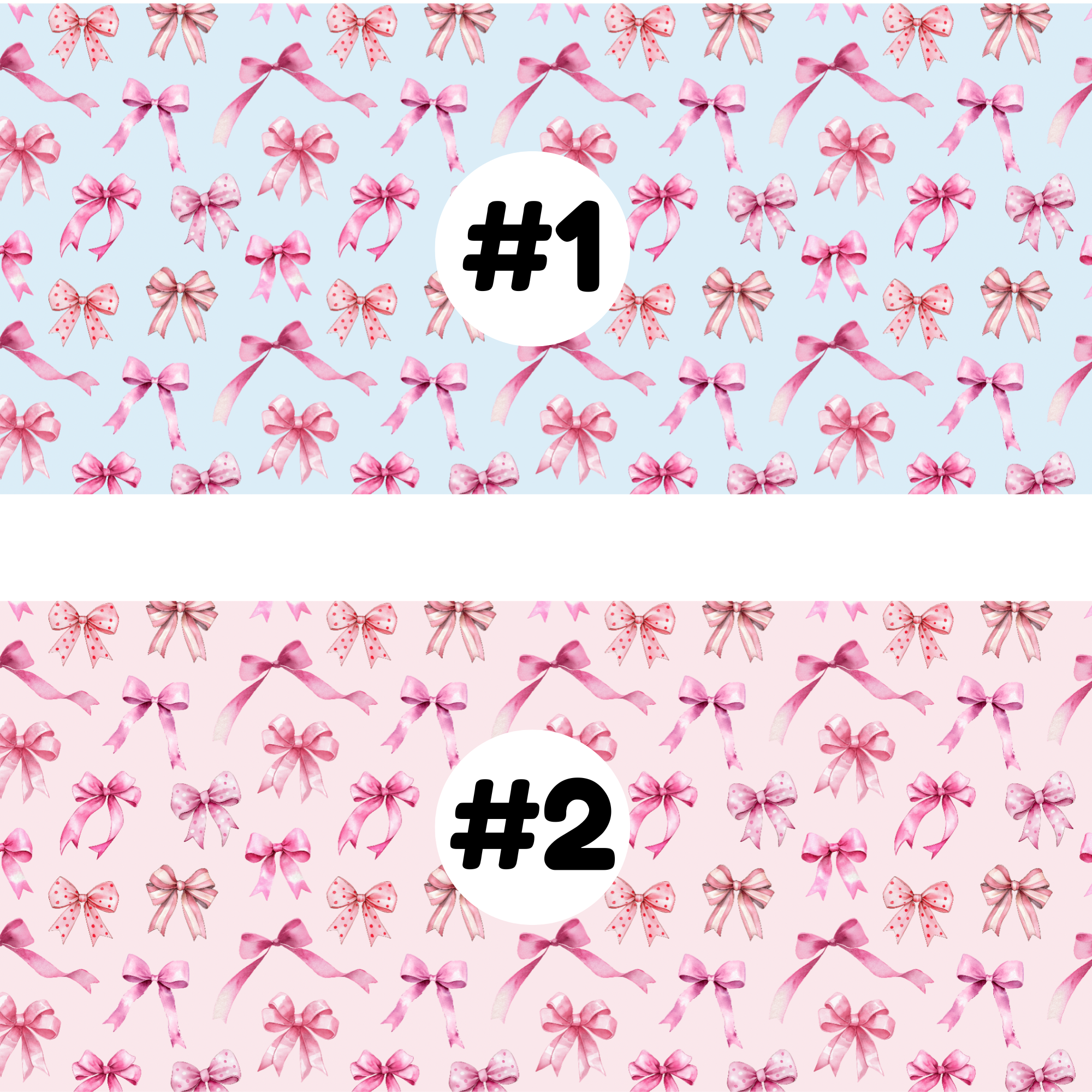 Hypoallergenic Tape-PINK Coquette Bows