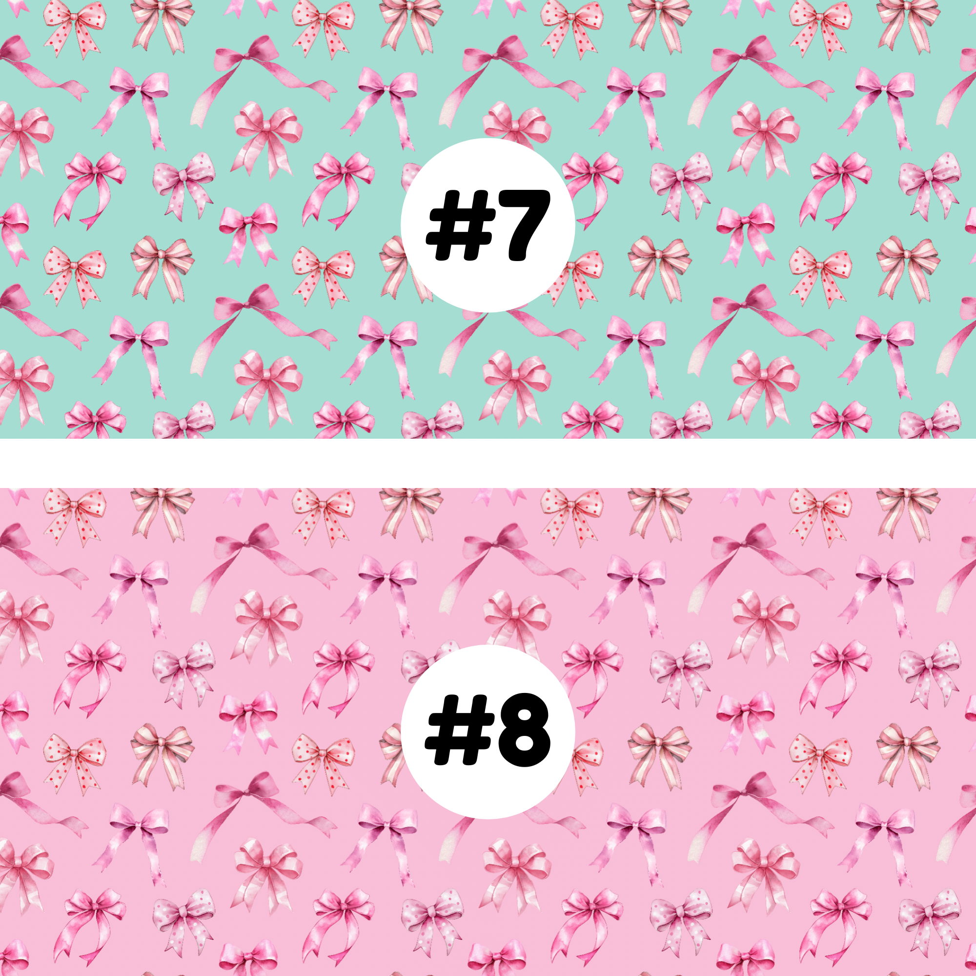 Hypoallergenic Tape-PINK Coquette Bows