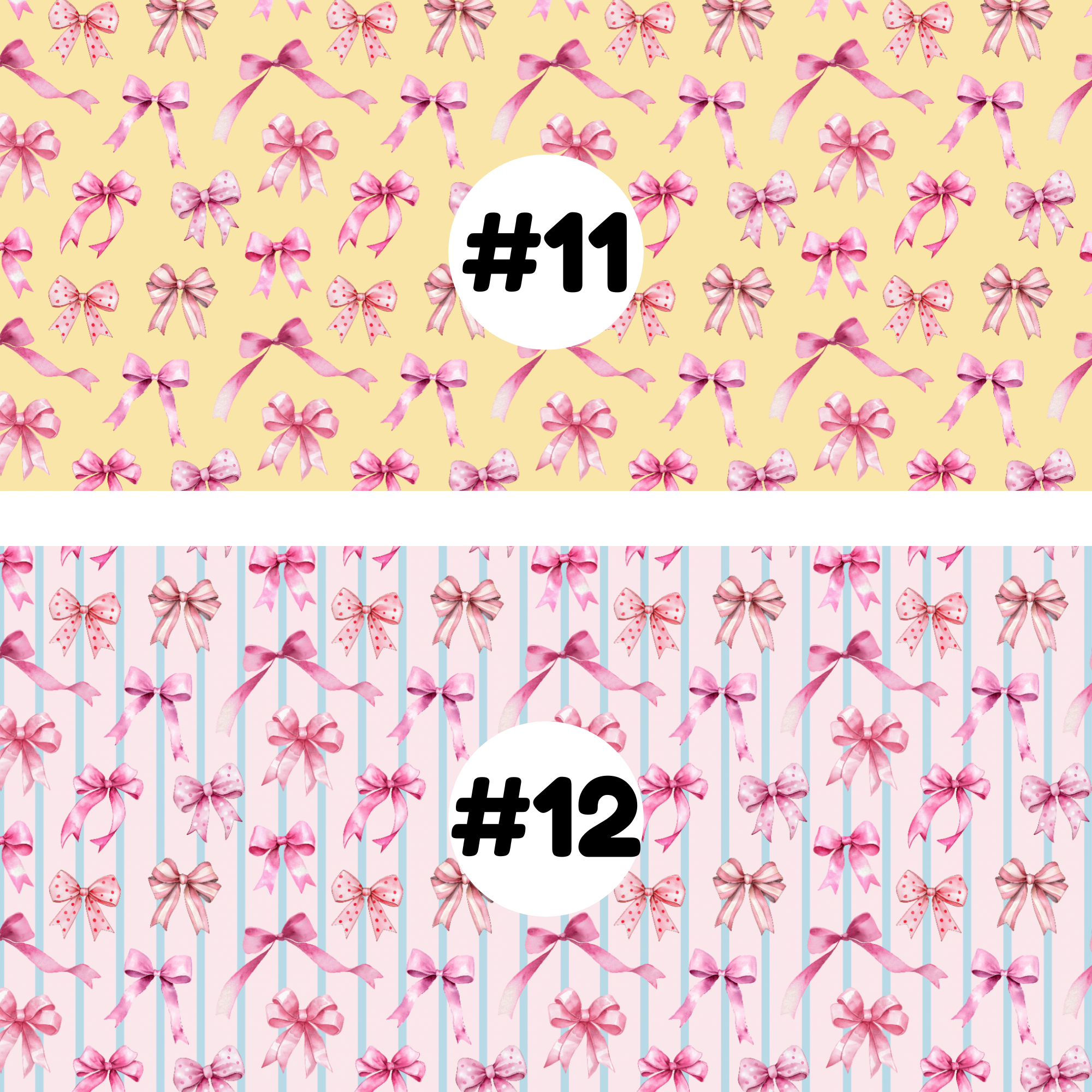 Hypoallergenic Tape-PINK Coquette Bows
