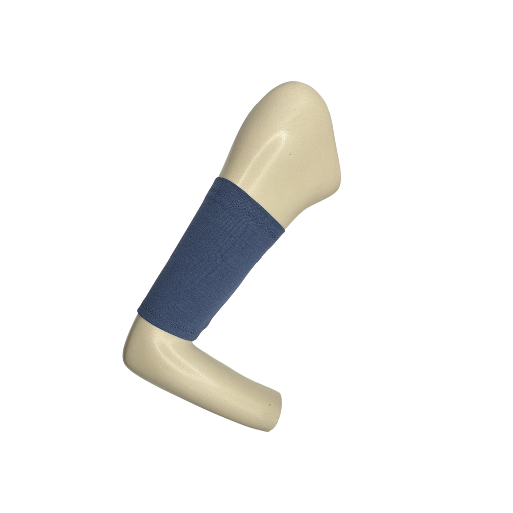 Diabetes CGM-Denim Blue Cotton Jersey