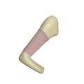 Diabetes CGM-Dusky Pink Cotton Jersey