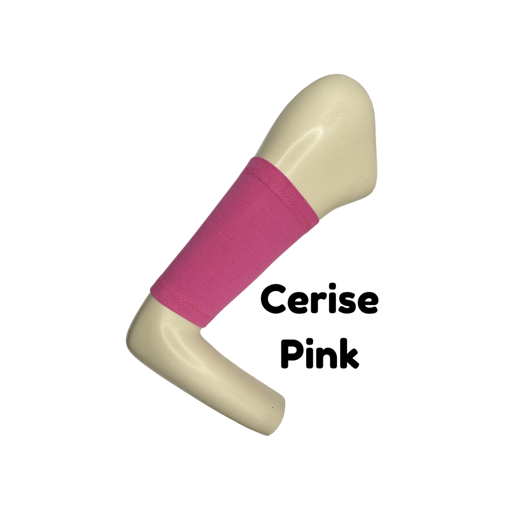 Diabetes CGM-Cerise Pink Cotton Jersey