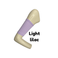 Light lilac band on a mannequin arm with 'Light lilac' text