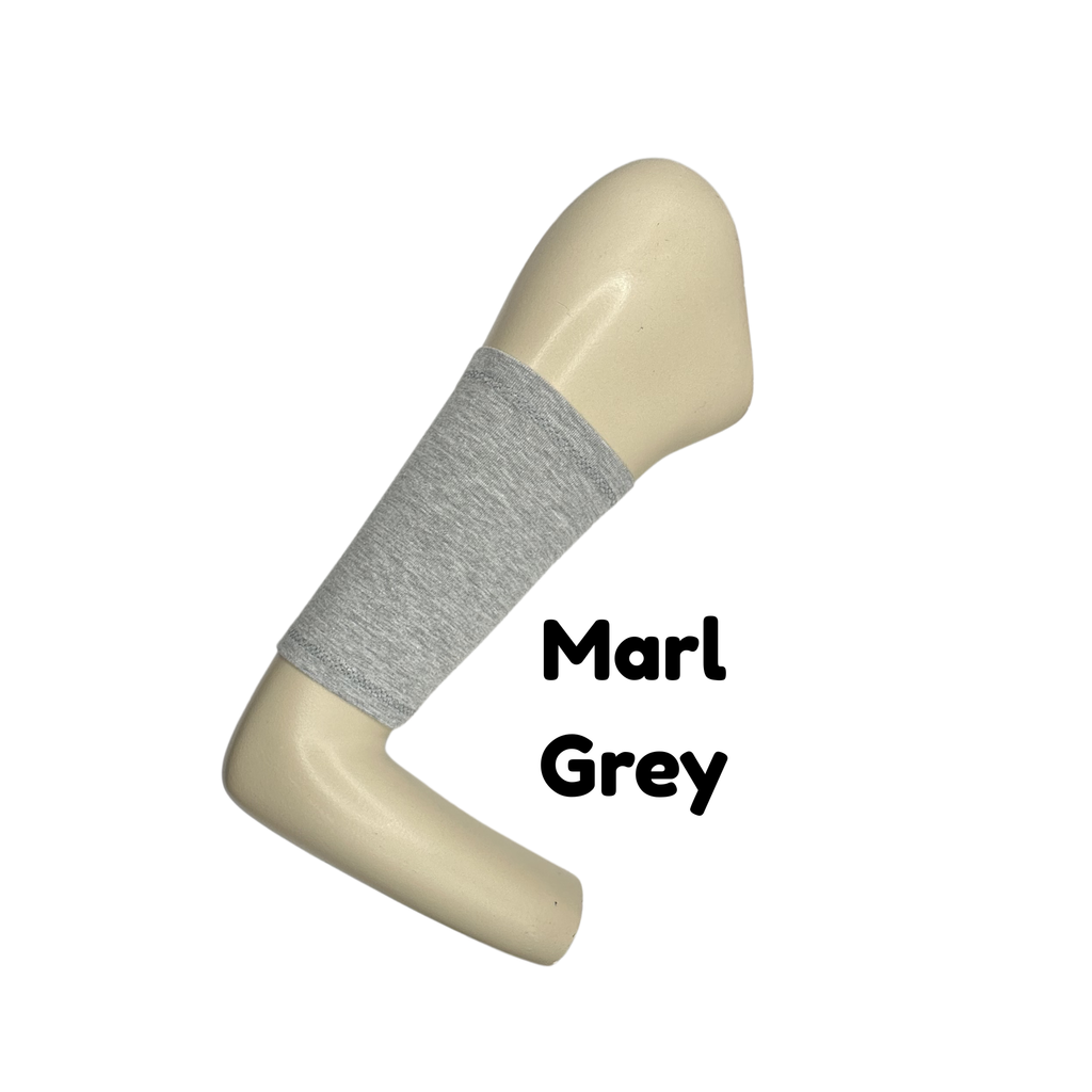 Diabetes CGM-Marl Grey Cotton Jersey
