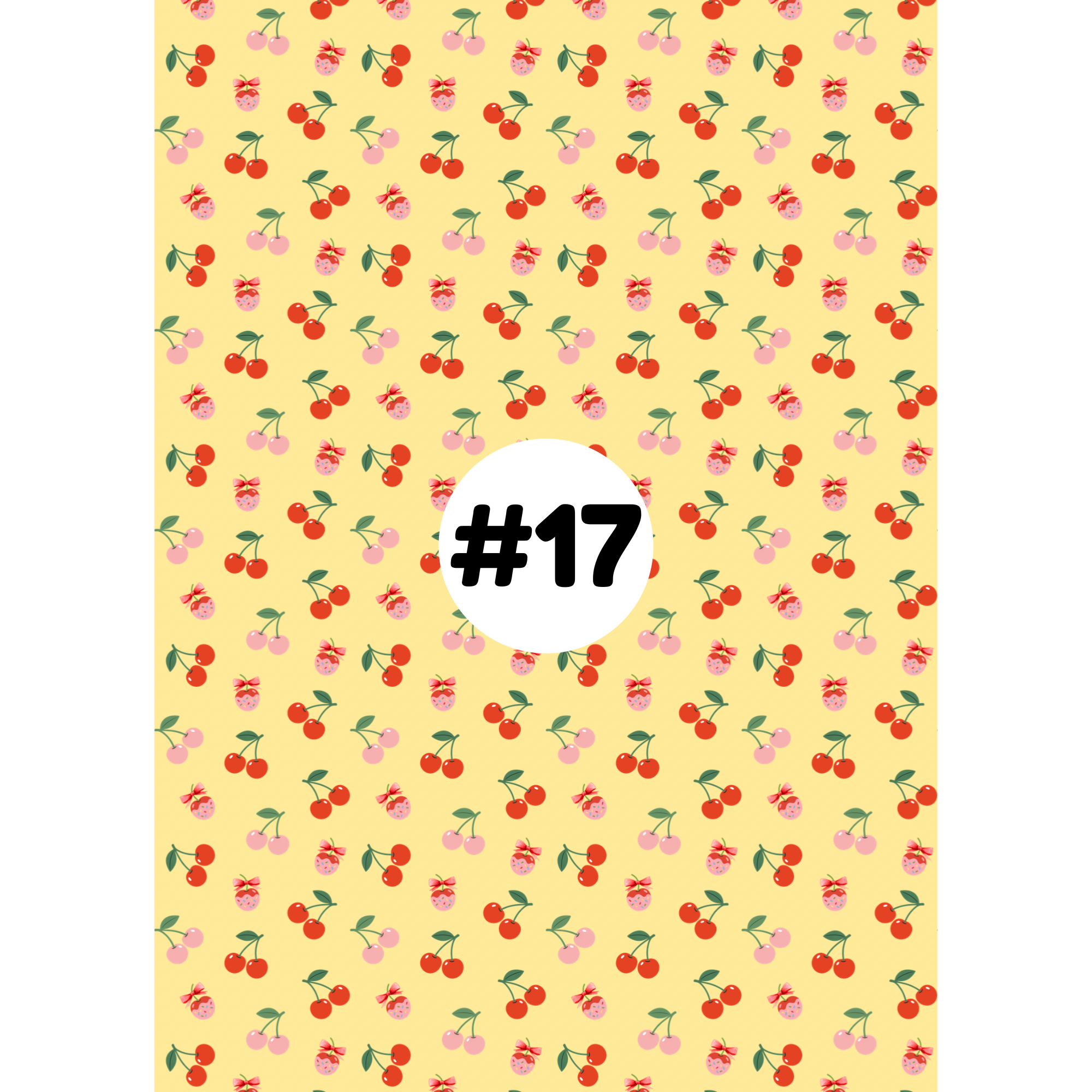 Hypoallergenic Tape-Ice Cream Cherry
