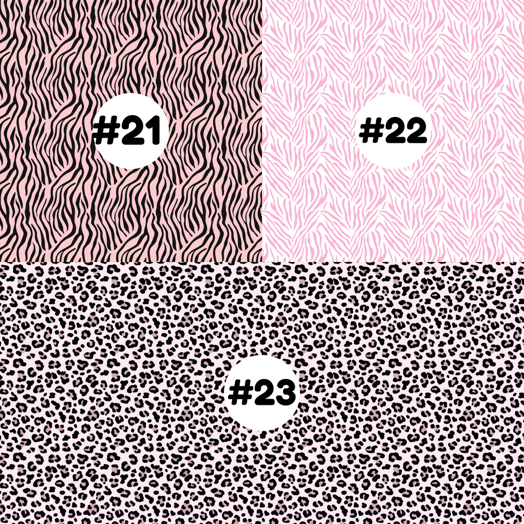 Hypoallergenic Tape-PASTEL Animal Prints