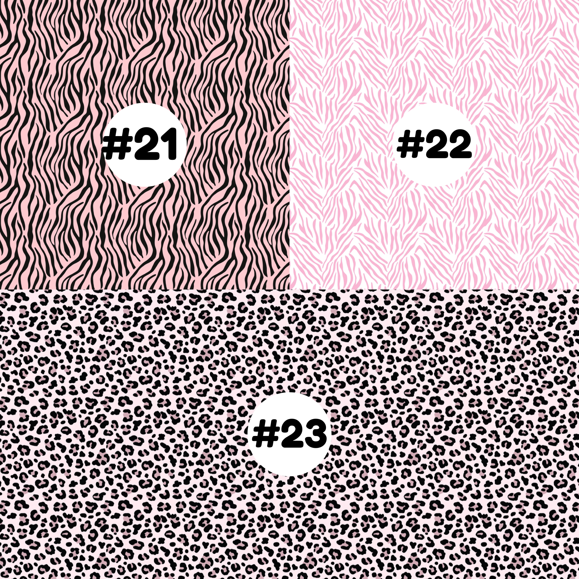Hypoallergenic Tape-PASTEL Animal Prints