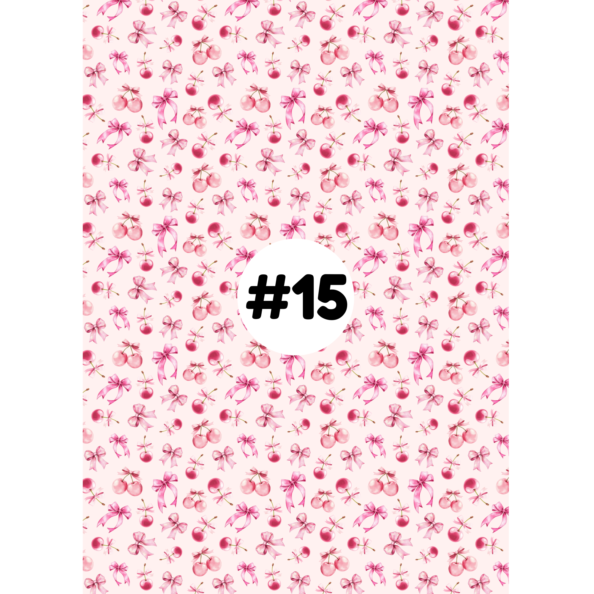 Hypoallergenic Tape-Water colour Cherries