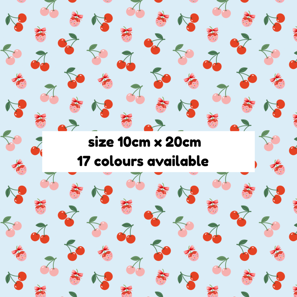 Hypoallergenic Tape-Ice Cream Cherry