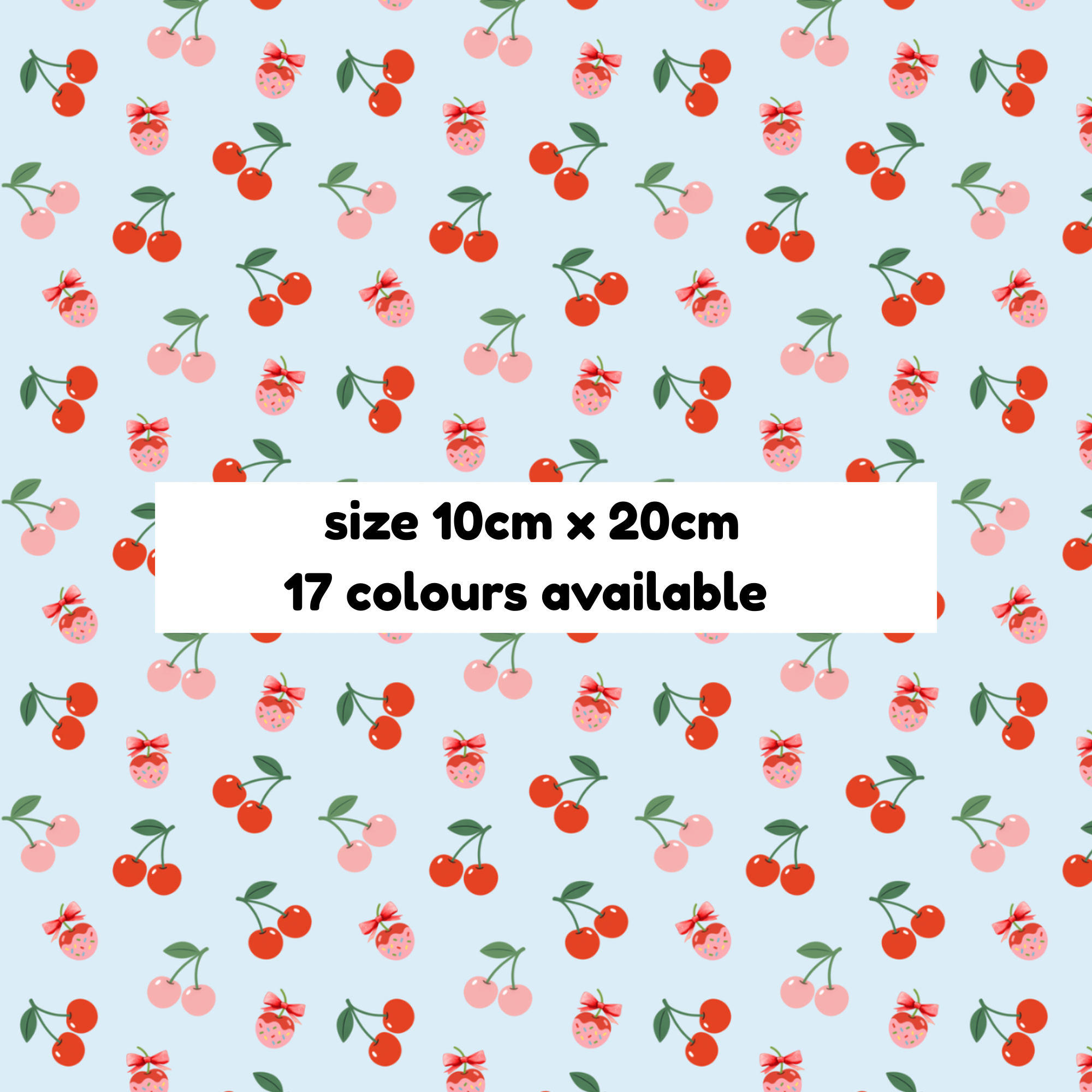 Hypoallergenic Tape-Ice Cream Cherry