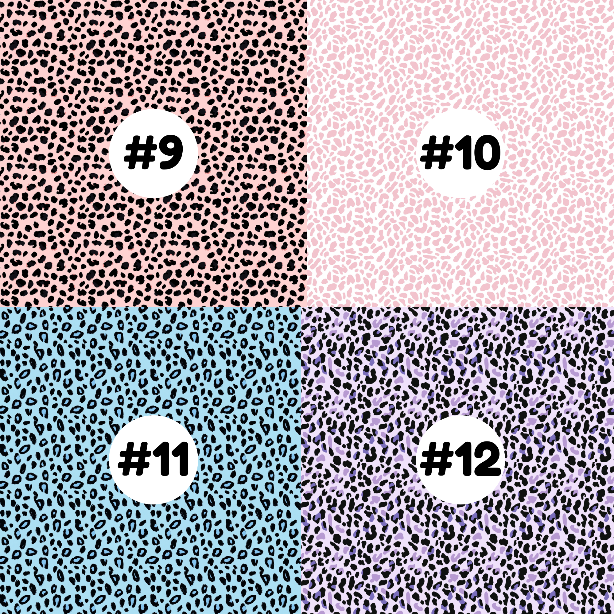 Hypoallergenic Tape-PASTEL Animal Prints