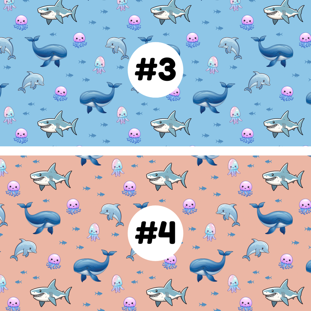 Hypoallergenic Tape-Sharks & Whales