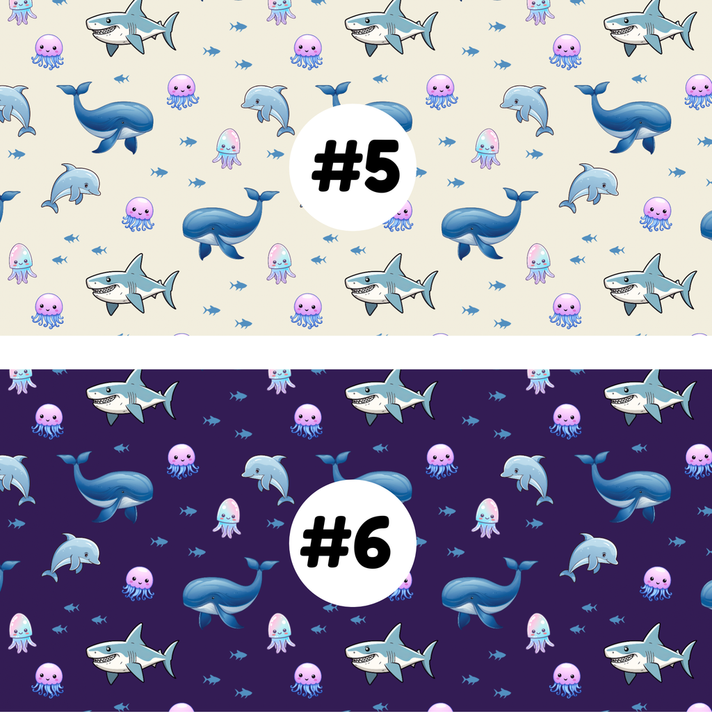 Hypoallergenic Tape-Sharks & Whales
