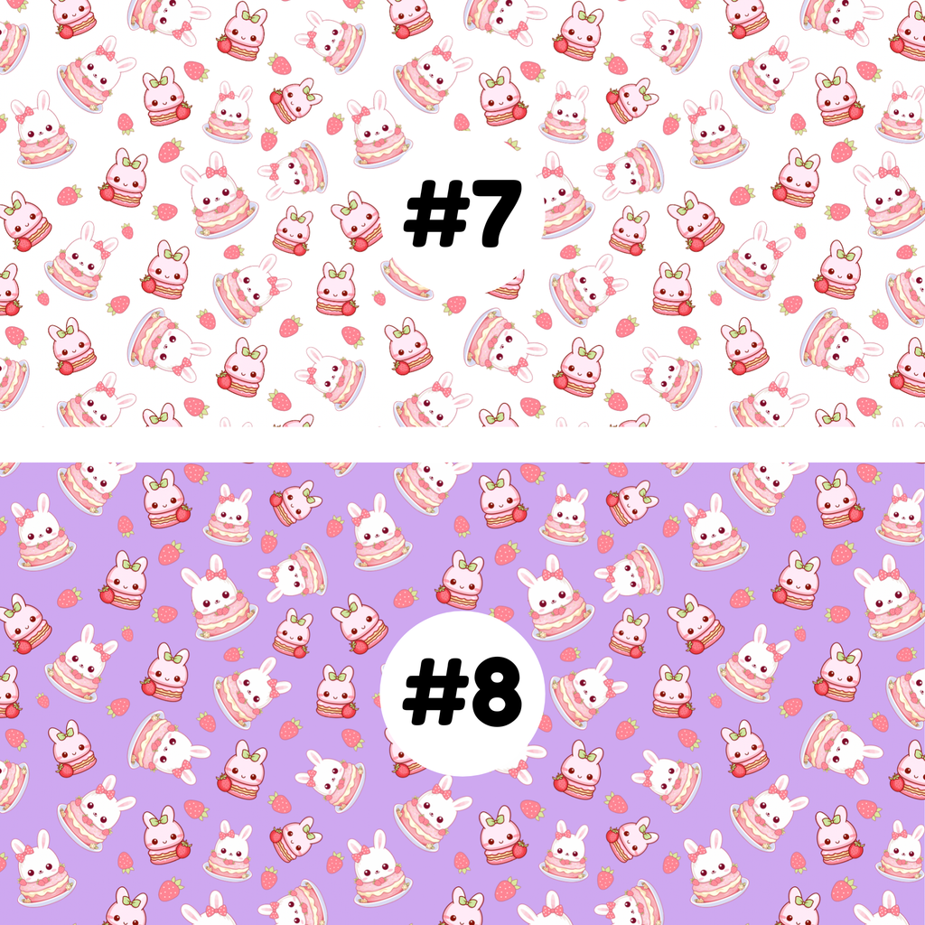 PICC Line Cover-Berry Cute Bunnies