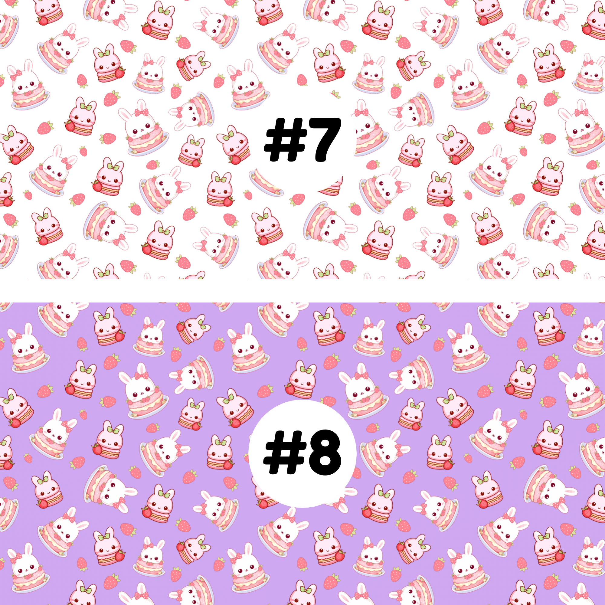 PICC Line Cover-Berry Cute Bunnies