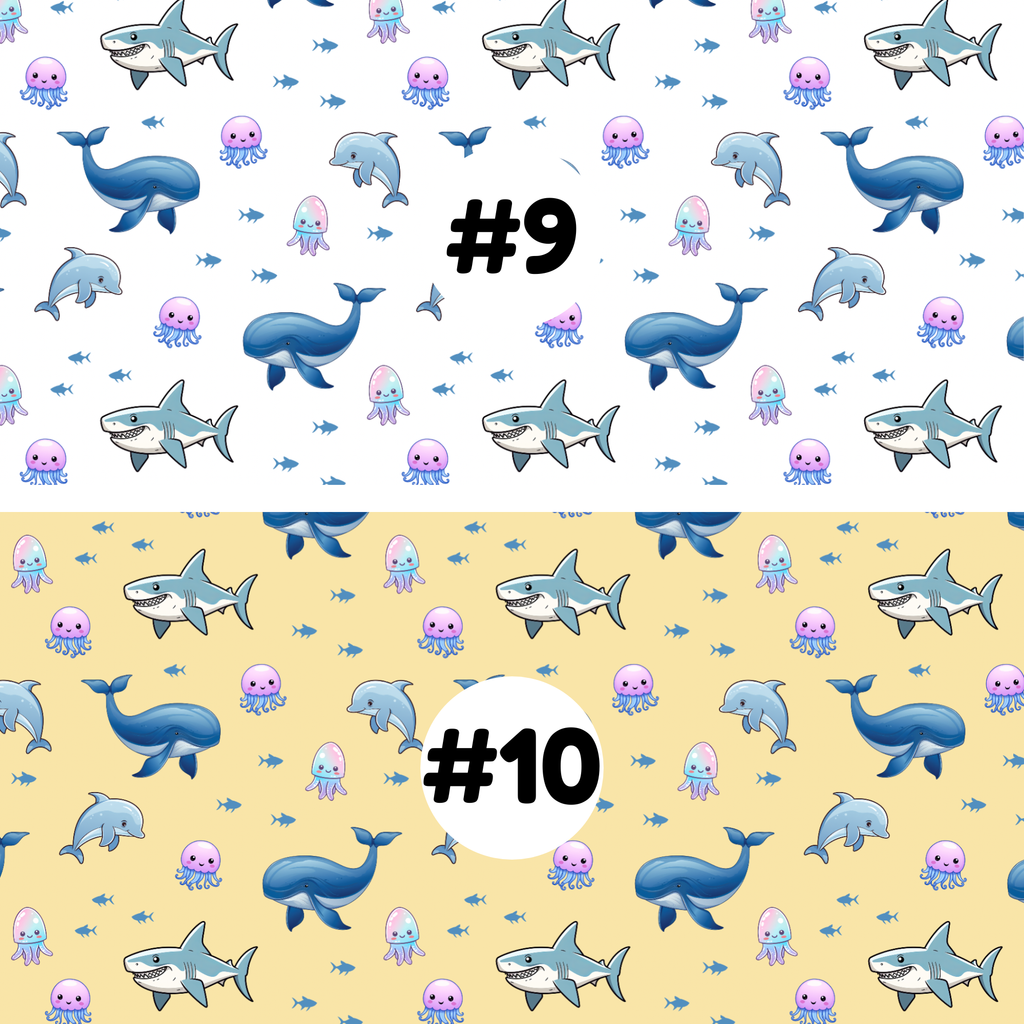 Hypoallergenic Tape-Sharks & Whales